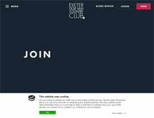 Tablet Screenshot of exetergcc.co.uk